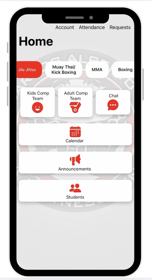 Podium app screenshot